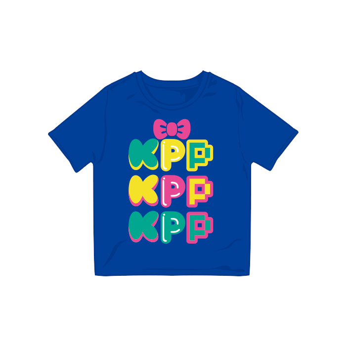 【からふるぱにっくTOY BOX】CPTB-003<br>TOY BOX KIDS T-Shirts BLUE（100、120）