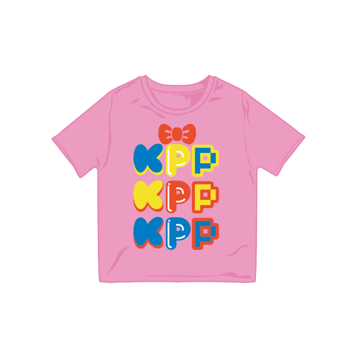 【からふるぱにっくTOY BOX】CPTB-004<br>TOY BOX KIDS T-Shirts PINK（100、120）