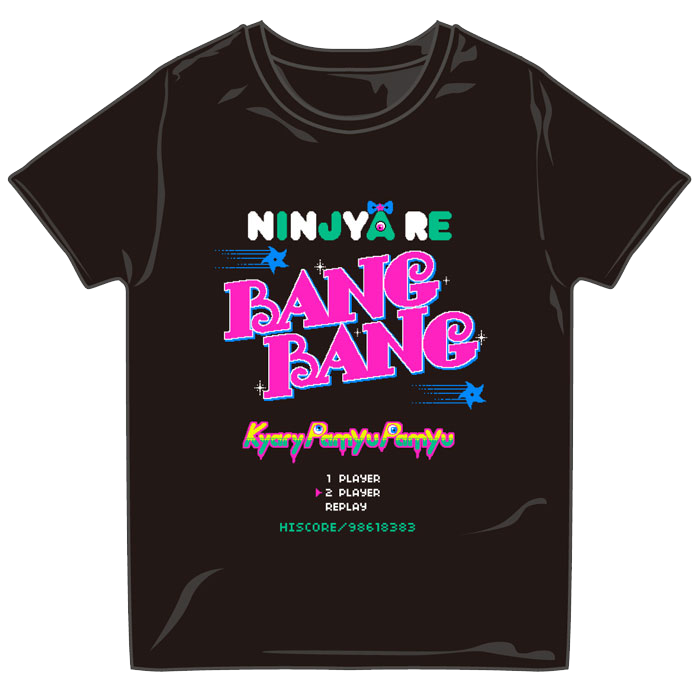 【NINJA RE MERCHANDISE】NB-001<br>BANG BANG T-shirt（XS , S , M , L）